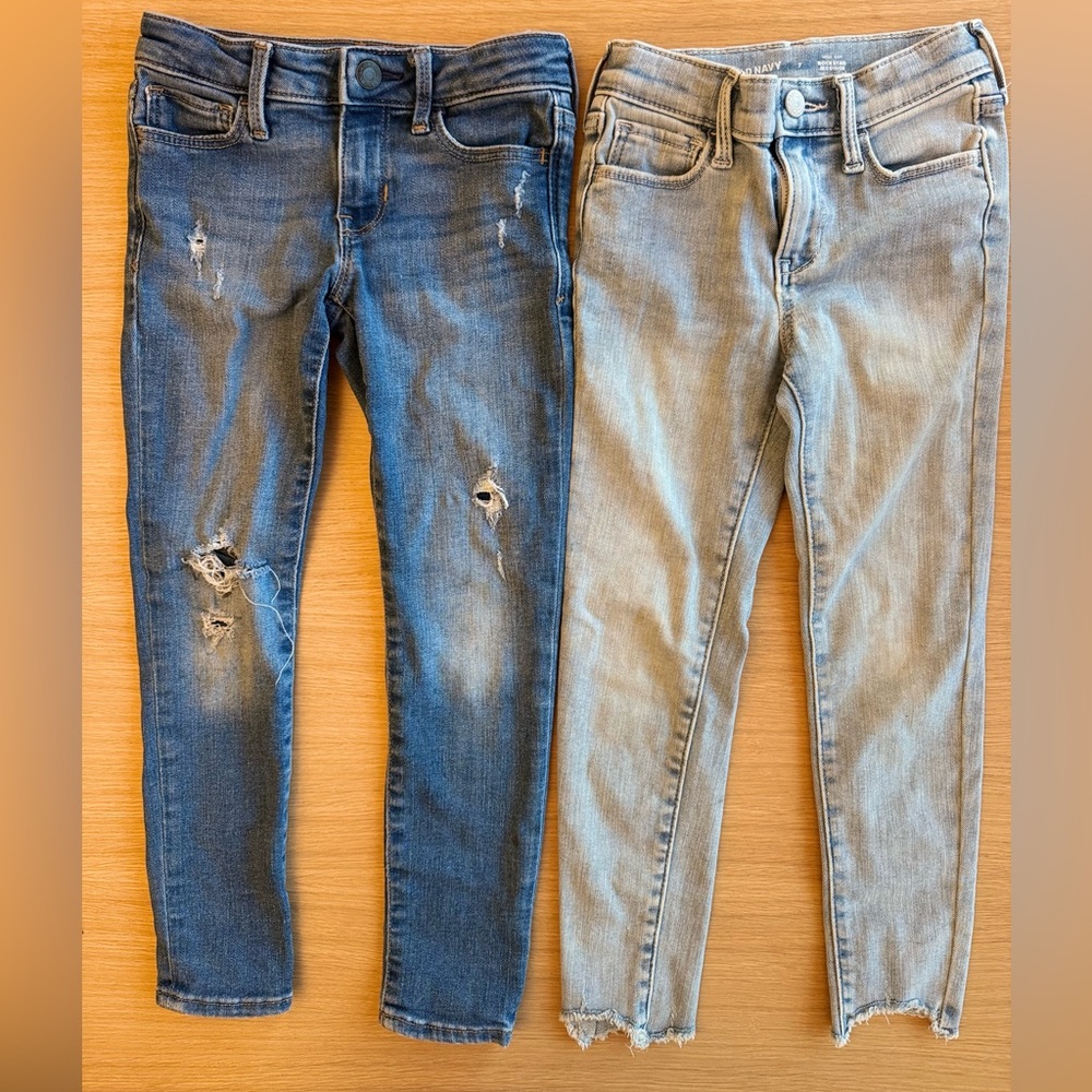 Girl Skinny Jeans (Set of 2)